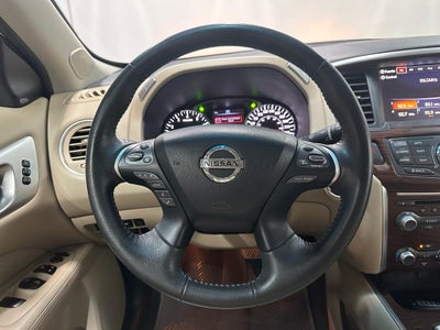 2017 Nissan Pathfinder EXCLUSIVE AWD V6 3.5L 260 CP 5 PUERTAS AUT PIEL BA AA QC