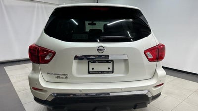 2017 Nissan Pathfinder EXCLUSIVE AWD V6 3.5L 260 CP 5 PUERTAS AUT PIEL BA AA QC